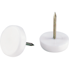 Do it 5/8 In. Plastic Round Nail on Furniture Glide (4-Pack) Image 1