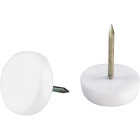 Do it 7/8 In. Plastic Round Nail on Furniture Glide (4-Pack) Image 1