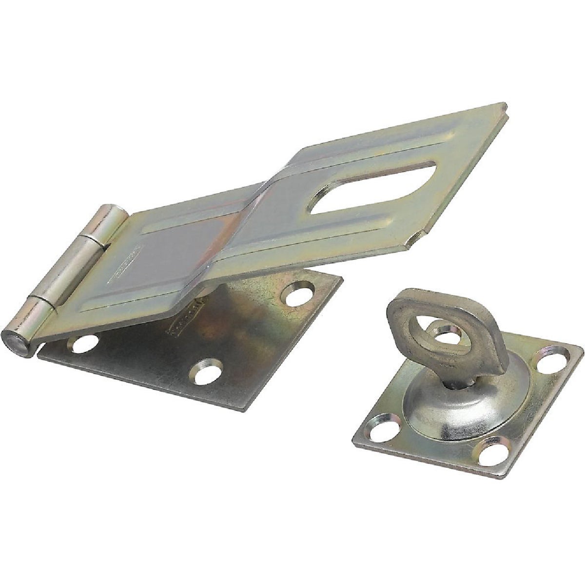 National Hardware 6 In. Zinc Swivel Safety Hasp