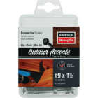 Simpson Strong-Tie Outdoor Accents #9 x 1-1/2 In. Hex Head Connector Screw (50-Count) Image 5