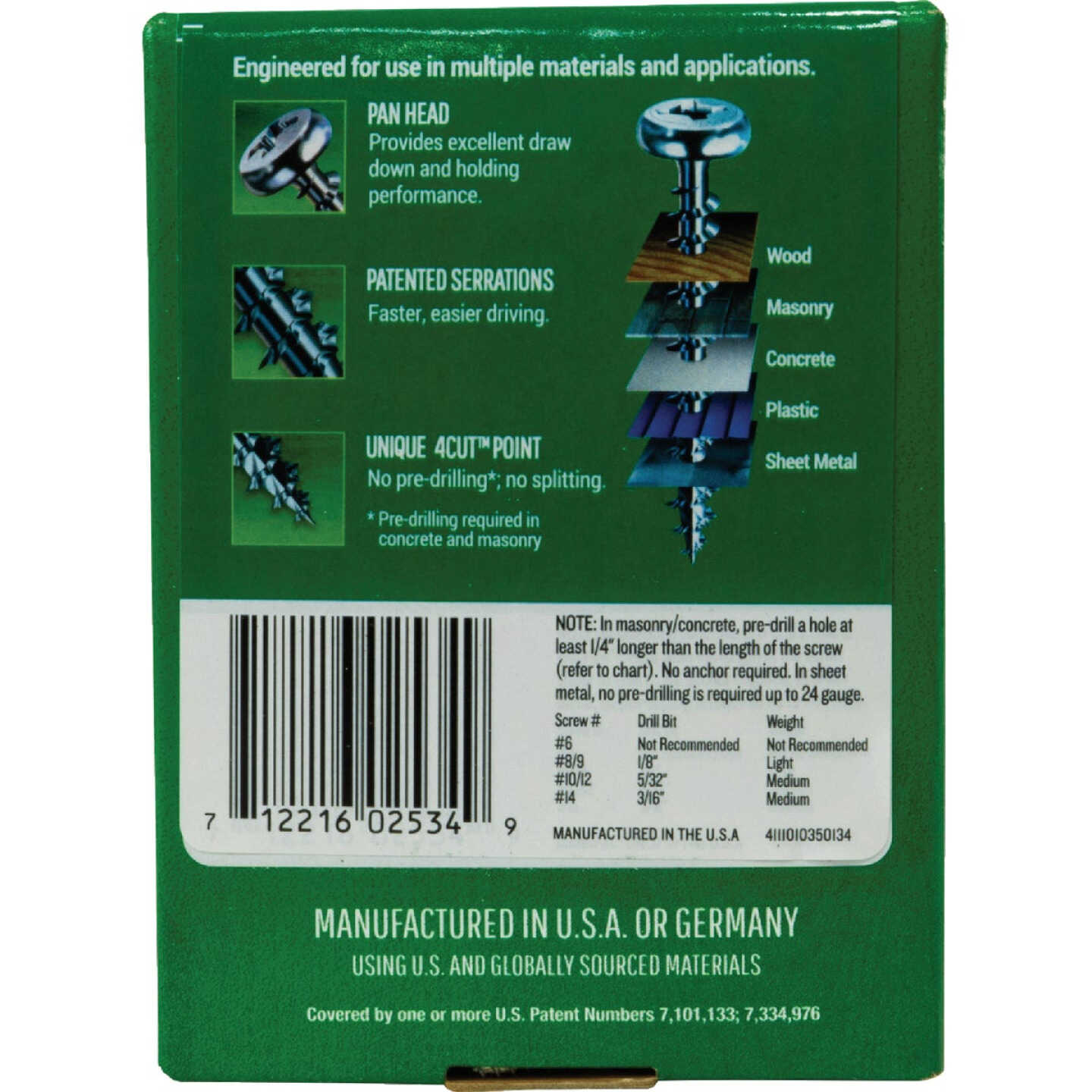 SPAX #6 x 1/2 In. Unidrive (Combo Drive) Pan Head Zinc (Interior) Multi-Purpose Construction Screw (500-Count) Image 7