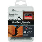 Simpson Strong-Tie Outdoor Accents #9 x 2-1/2 In. Hex Head Connector Screw (50-Count) Image 4