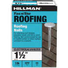 Hillman Fas-n-Tite 1-1/2 In. Electrogalvanized Roofing Nails (1 Lb.) Image 2