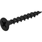 Hillman Fas-N-Tite #6 x 1-1/4 In. Coarse Thread Black Phosphate Drywall Screw (100-Count) Image 1