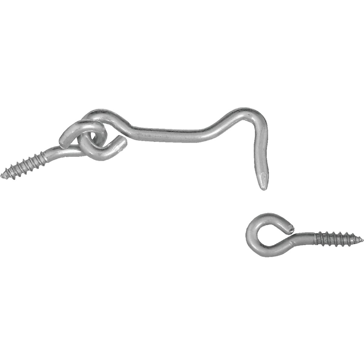 National Hardware 2 In. Steel Hook & Eye Bolt (2-Count)