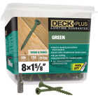 Hillman Deck Plus #10 x 2-1/2 In. Green Deck Screw (365-Count) Image 1