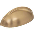KasaWare 3-11/16 In. Overall Length Satin Bronze Cup Pull (2-Pack) Image 1