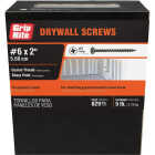 Grip-Rite #6 x 2 In. Coarse Thread Black Phosphate Drywall Screw (5 Lb.) Image 2