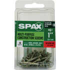 SPAX #6 x 1 In. Unidrive (Combo Drive) Flat Head Zinc (Interior) Multi-Purpose Construction Screw (40-Count) Image 4