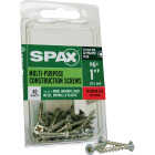 SPAX #6 x 1 In. Unidrive (Combo Drive) Flat Head Zinc (Interior) Multi-Purpose Construction Screw (40-Count) Image 6