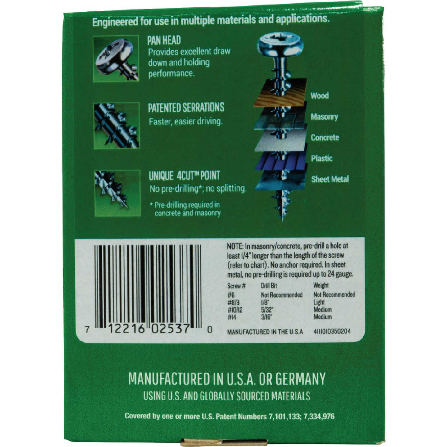 SPAX #6 x 3/4 In. Unidrive (Combo Drive) Pan Head Zinc (Interior) Multi-Purpose Construction Screw (400-Count) Image 7