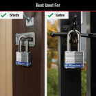 Master Lock 1-9/16 In. Wide 4-Pin Tumbler Keyed Padlock Image 4