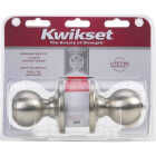 Kwikset Polo Satin Nickel Entry Door Knob Image 3