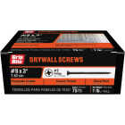 Grip-Rite #8 x 3 In. Coarse Thread Black Phosphate Drywall Screw (1 Lb.) Image 2