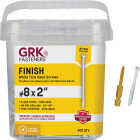 GRK #8 x 2 In. Star Drive White Steel Trim Screw (605-Count) Image 1