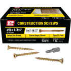 Grip-Rite 1-3/4 In. x 8 ga Star Drive Dual Flat Head Coarse Thread Yellow Zinc Coated General Construction Screw (1 Lb.) Image 1