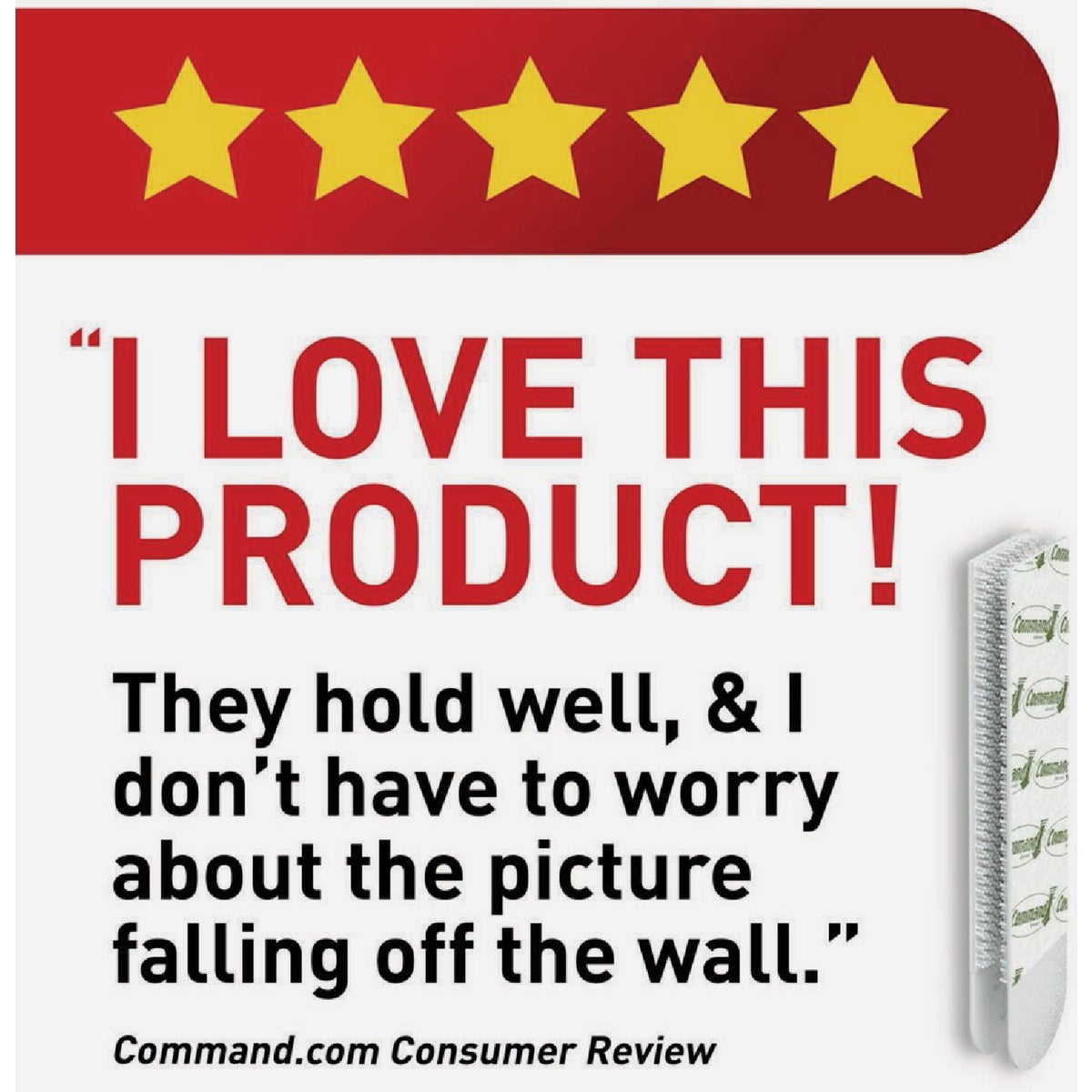 Command 16 Lb. Black Picture Hanging Strips Value Pack, 12 Sets of Strips Image 6
