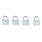 Do it 1-1/2 In. Warded Steel Keyed Padlocks (4-Pack) Image 1