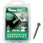 Teks #12 x 2 In. Hex Washer Head Drill Point Metal to Metal Screw (60-Count) Image 1