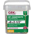 GRK RT #8 x 2-1/2 In. Star Drive Composite Screw (605-Count) Image 3