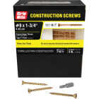 Grip-Rite 1-3/4 In. x 8 ga Star Drive Dual Flat Head Coarse Thread Yellow Zinc Coated General Construction Screw (5 Lb.) Image 1