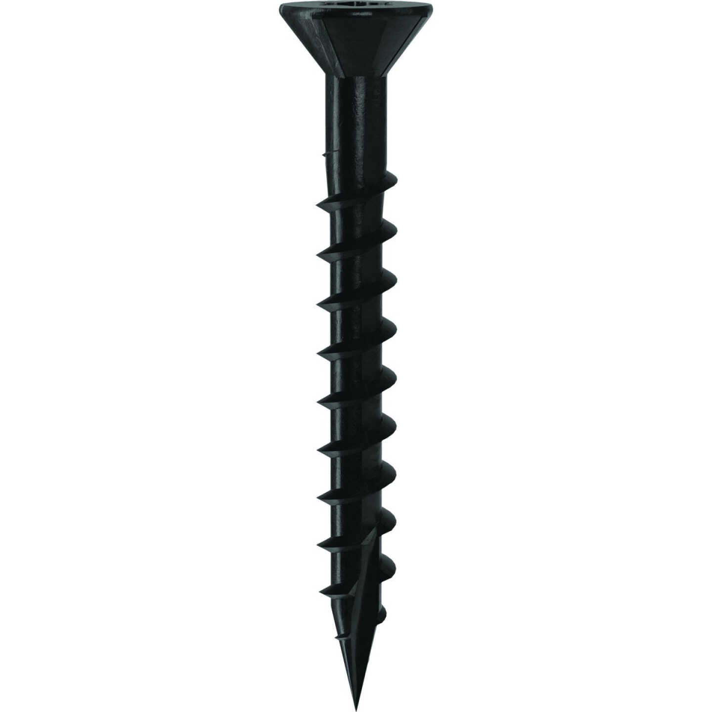 Grip-Rite PrimeGuard Plus #8 x 1-5/8 In. Star Drive Black Self-Drilling Exterior Screw (1 Lb.) Image 1
