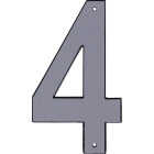 Hy-Ko 4 In. Reflective Plastic Number 4 Image 1
