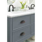 Amerock Ashby 3 & 4 In. Oil-Rubbed Bronze Cup Cabinet Drawer Pull Image 3