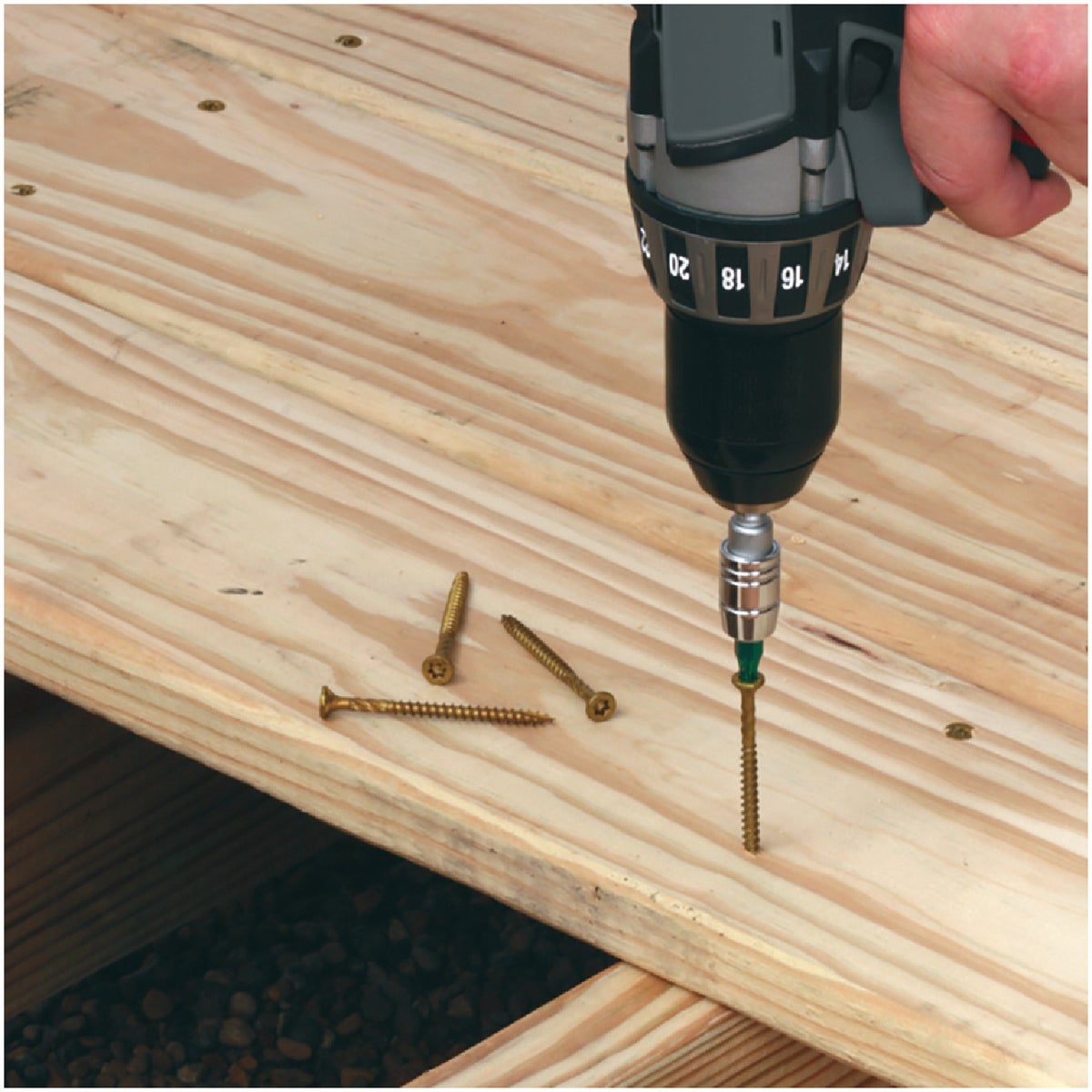 GRK R4 #12 x 5-5/8 In. Star Drive Multi-Purpose Wood Screw (600-Count) Image 2