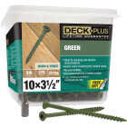 Hillman Deck Plus #10 x 3-1/2 In. Green Deck Screw (275-Count) Image 1