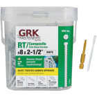 GRK RT #8 x 2-1/2 In. Star Drive White Composite Screw (505-Count) Image 1