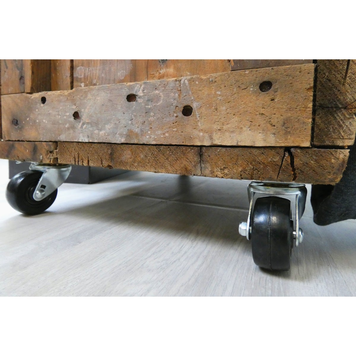 Shepherd Hardware 2 In. General-Duty Soft Rubber Swivel Plate Caster Image 3