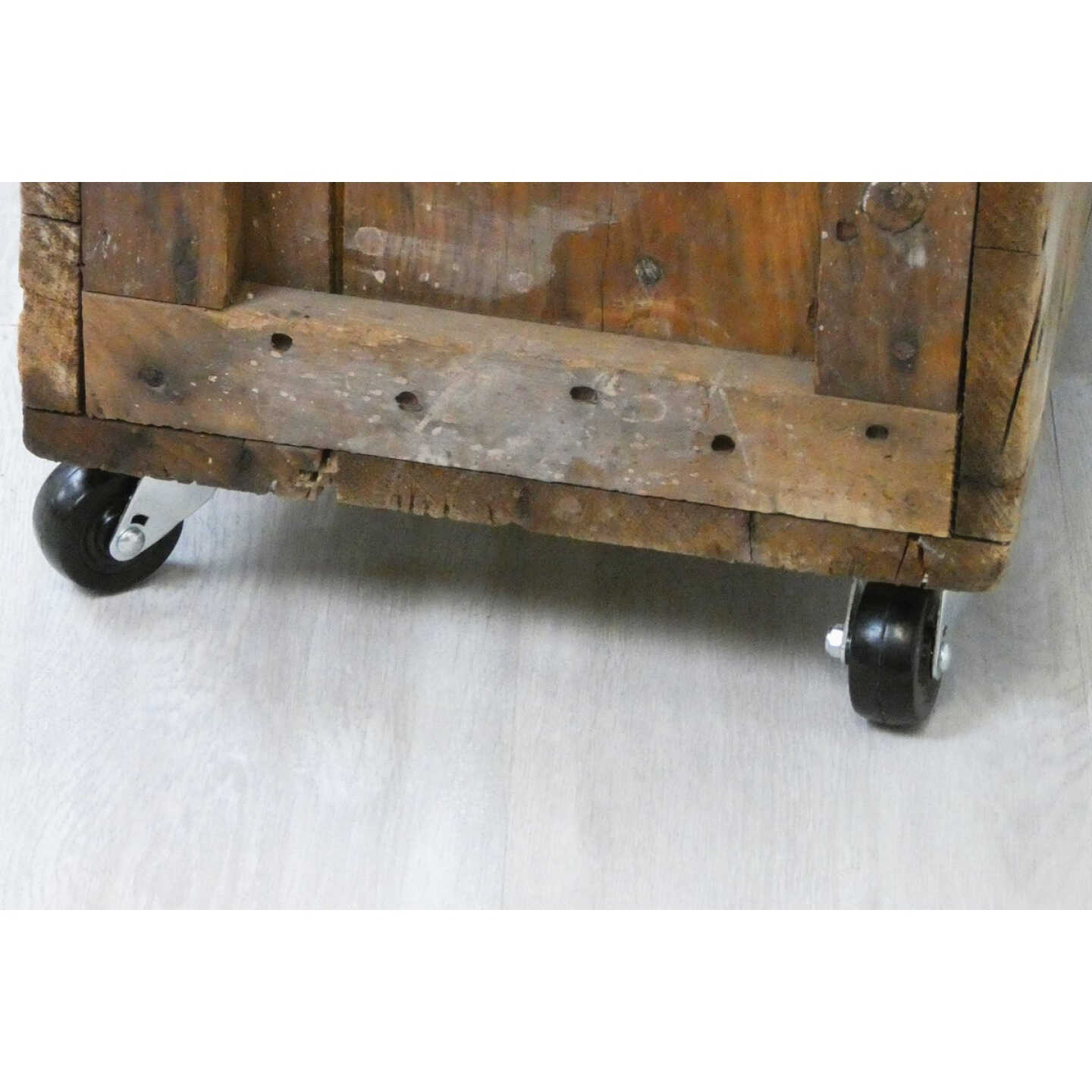 Shepherd Hardware 2 In. General-Duty Soft Rubber Swivel Plate Caster Image 4