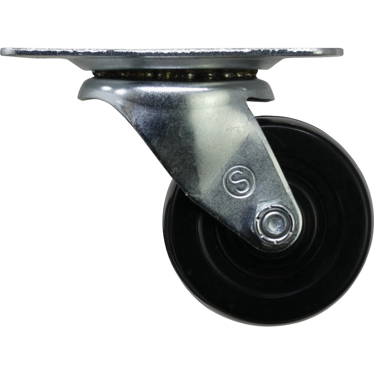 Shepherd Hardware 2 In. General-Duty Soft Rubber Swivel Plate Caster