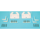 Prime-Line Polyethylene White Track Guide for 9/32 In. X 1-1/8 In. Track (2 Count) Image 3