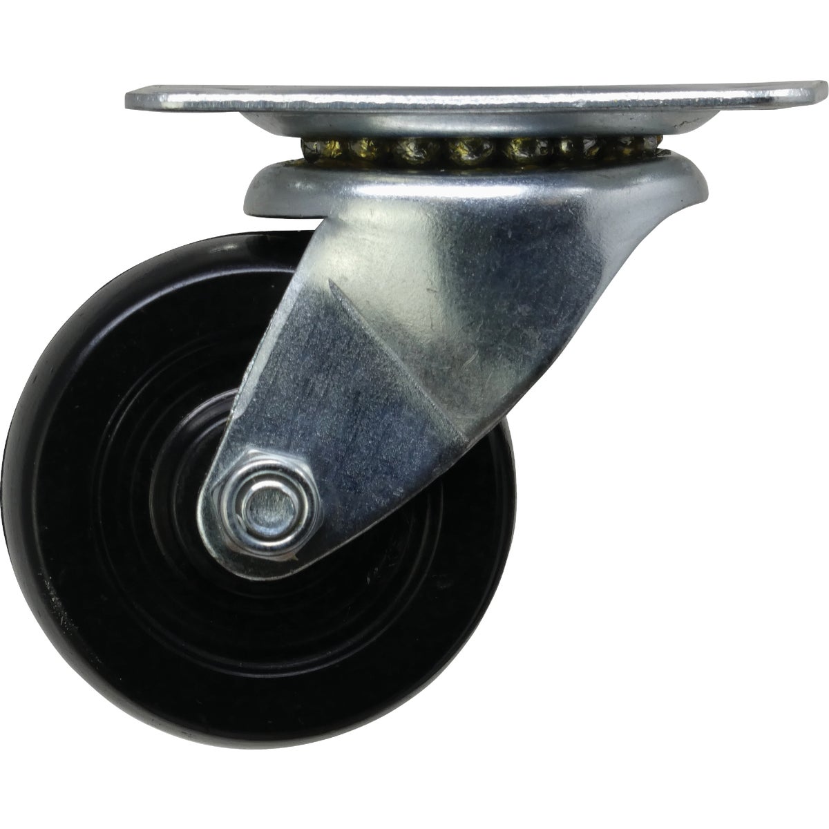 Shepherd Hardware 2-1/2 In. General-Duty Soft Rubber Swivel Plate Caster Image 4