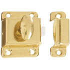 National Hardware Satin Brass Cupboard Turn Image 1