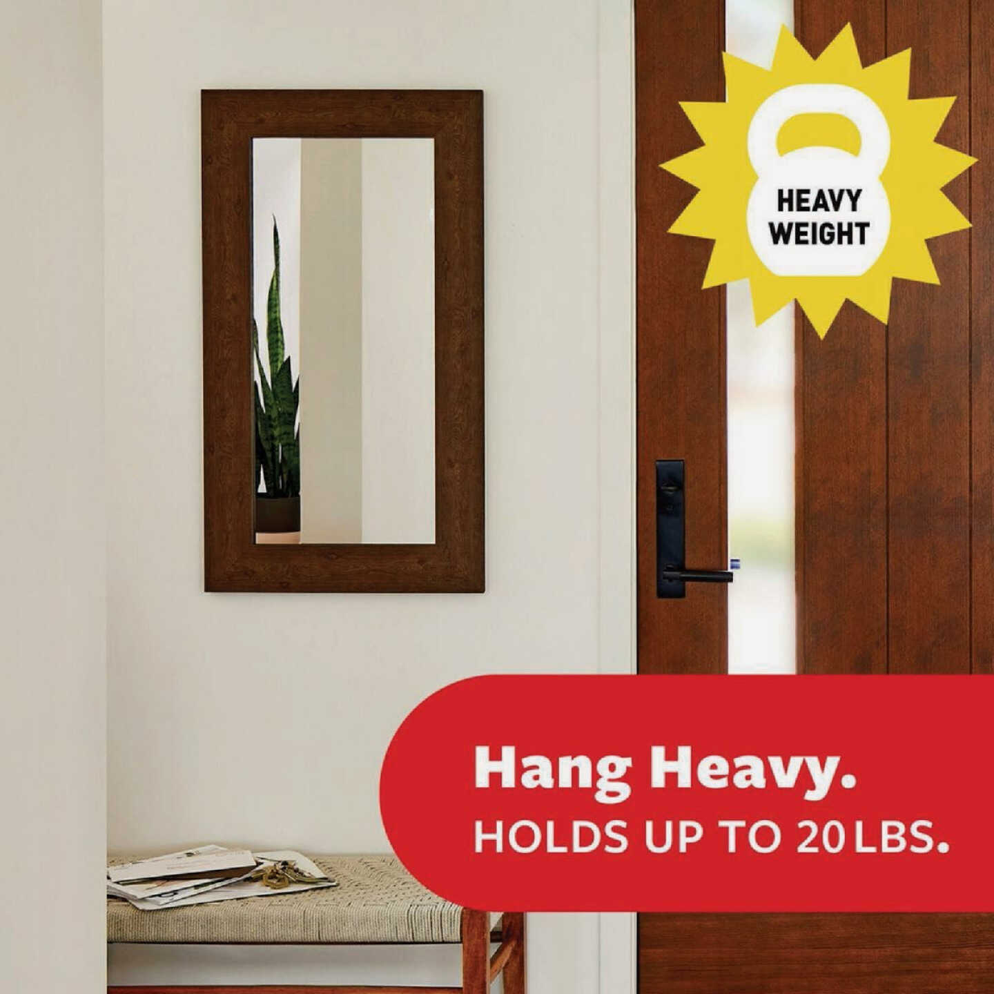 Command 20 Lb. White Picture Hanging Strips, 8 Pairs Image 5