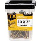 Big Timber #10 x 3 In. Yellow Zinc Star Drive Flat Head Wood Screw (1 Lb.) Image 1