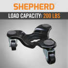 Shepherd Hardware Polyolefin 6 In. Tri-Dolly Caster Image 4