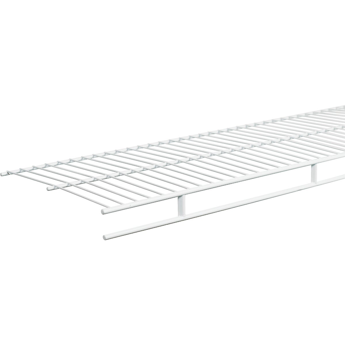 ClosetMaid 12 Ft. W. x 12 In. D. Ventilated Shelf & Rod Closet Shelf, White 