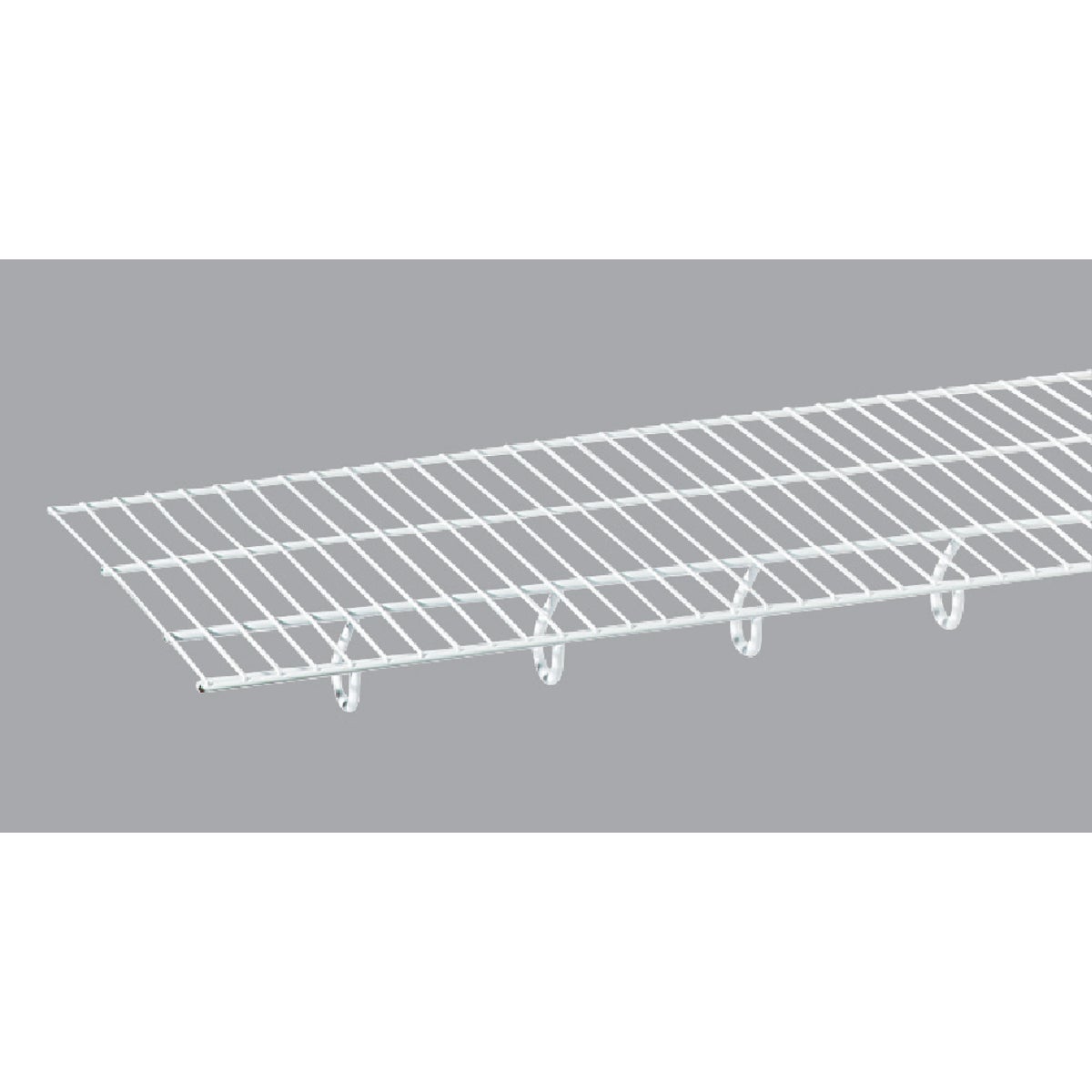 ClosetMaid TotalSlide 12 Ft. W. x 12 In. D. Ventilated Wire Shelf & Rod, White Image 4