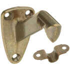National Hardware Antique Brass Zinc Handrail Bracket with Steel Strap Image 1