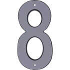 Hy-Ko 4 In. Reflective Plastic Number 8 Image 1
