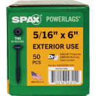 SPAX PowerLags 5/16 In. x 6 In. T40 Washer Head HCR (Exterior Rated) Lag Screw (50-Count) Image 4
