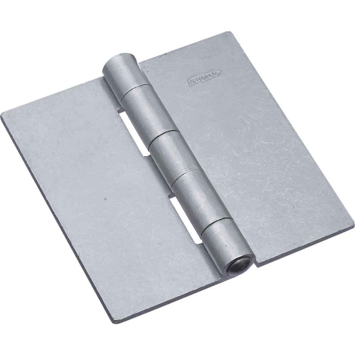National Hardware 4 In. Square Plain Steel Weldable Door Hinge