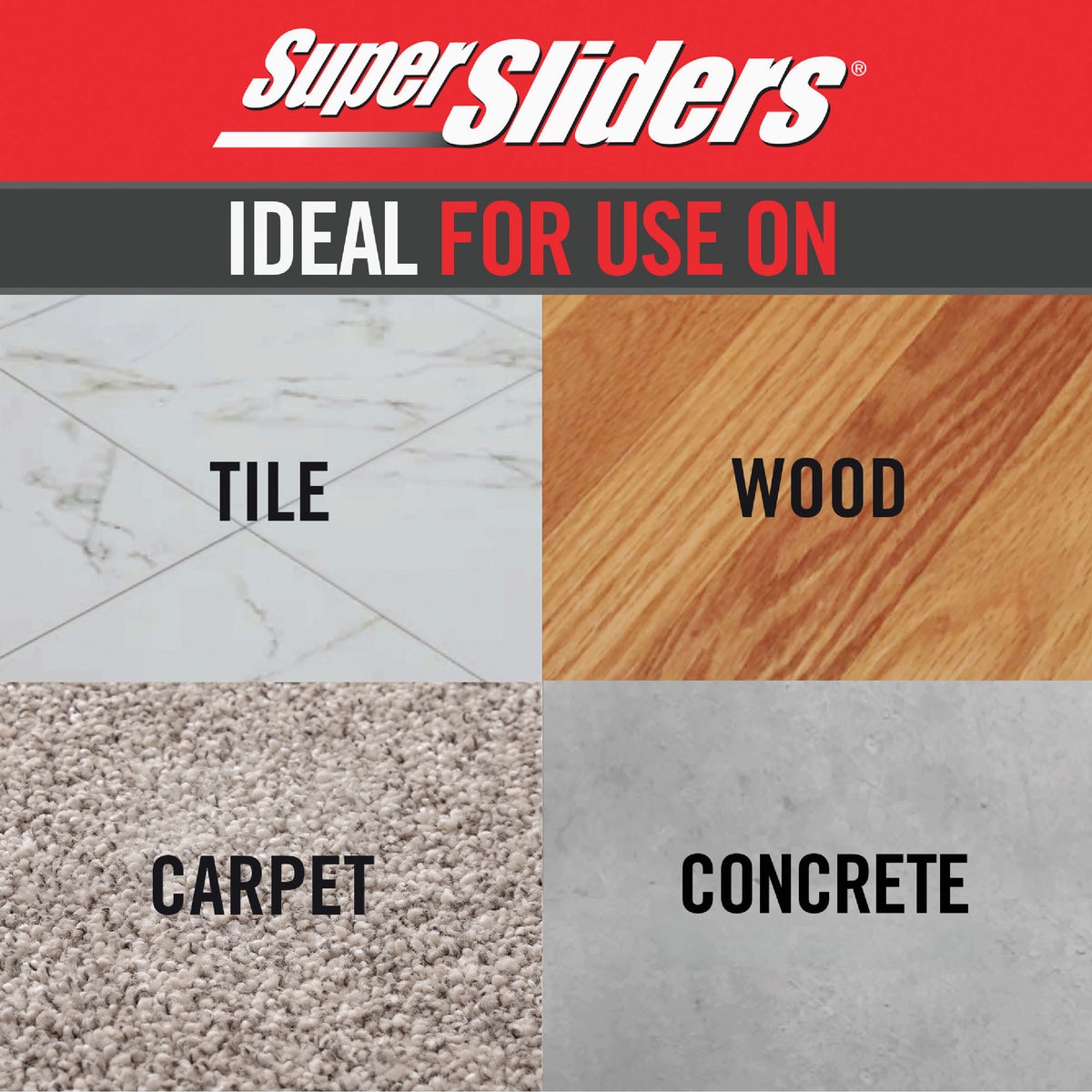 Super Sliders Walnut Heavy Duty Doorstop Image 4