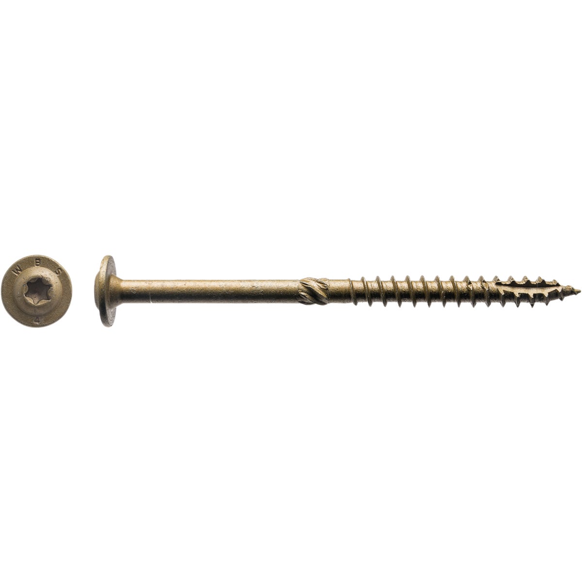 Big Timber #15 x 4 In. Lag Screw (25-Count) Image 2