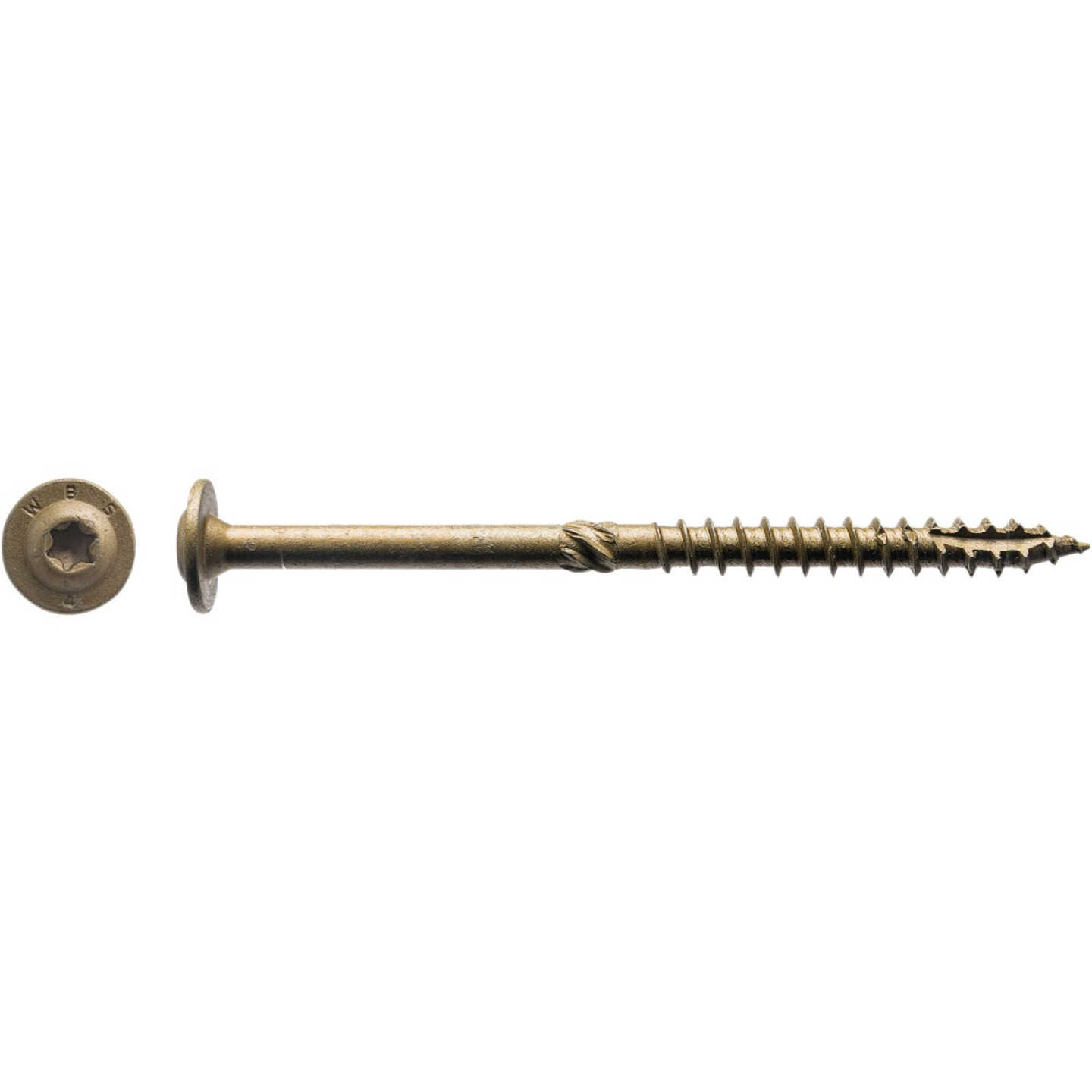 Big Timber #15 x 4 In. Lag Screw (25-Count) Image 2
