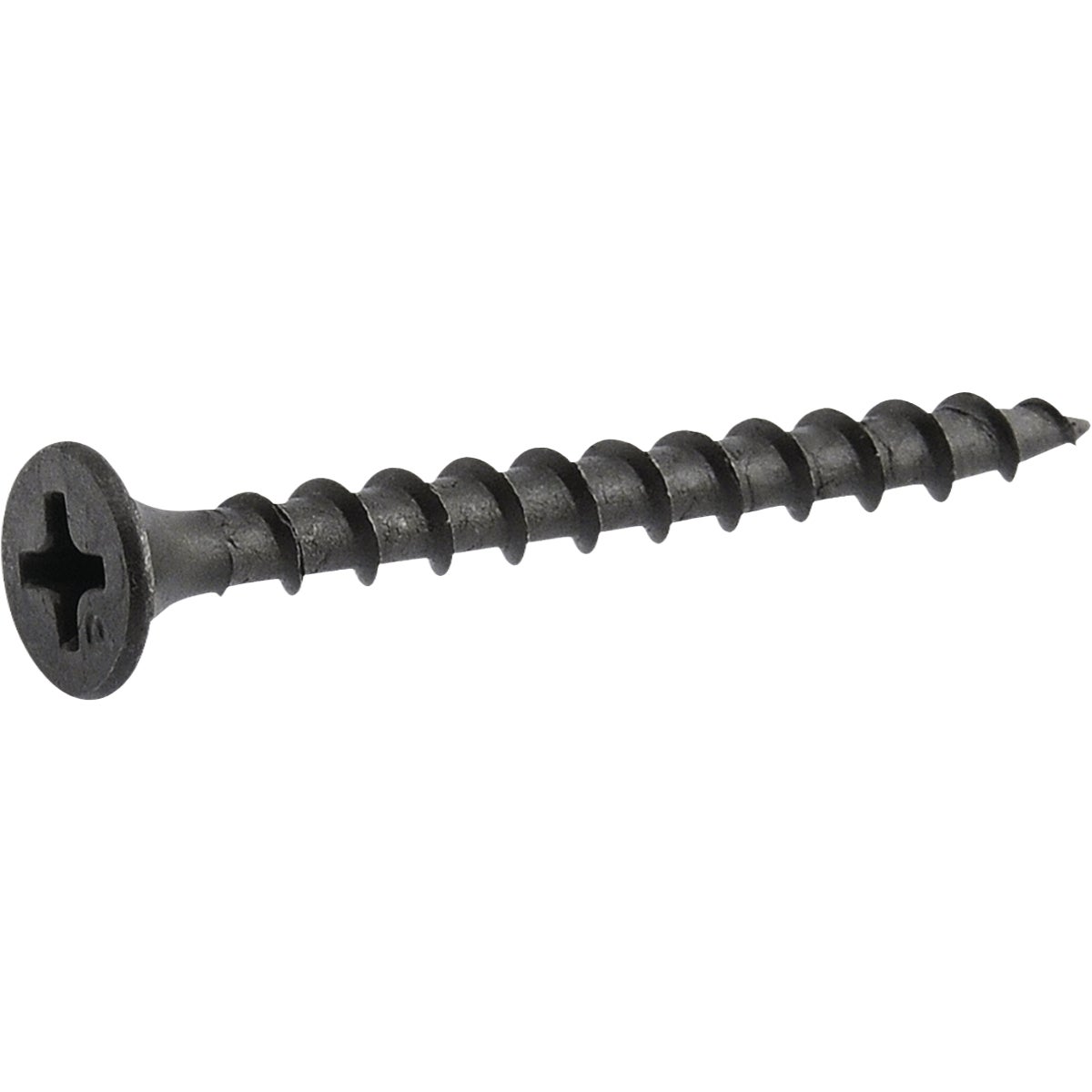 Hillman Fas-N-Tite #8 x 3 In. Coarse Thread Black Phosphate Drywall Screw (77-Count)